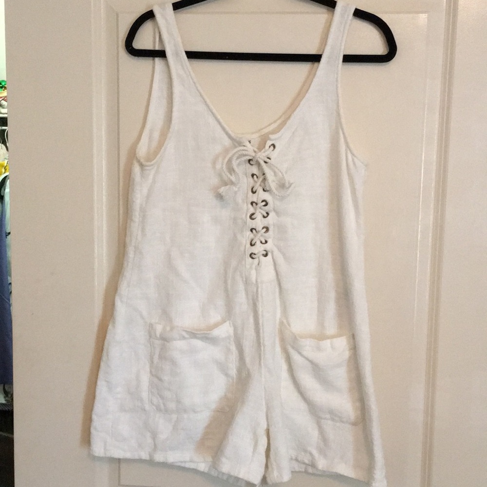 Linen romper